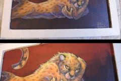 acrylic-cheetah